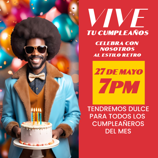 Celebra tu cumpleaños